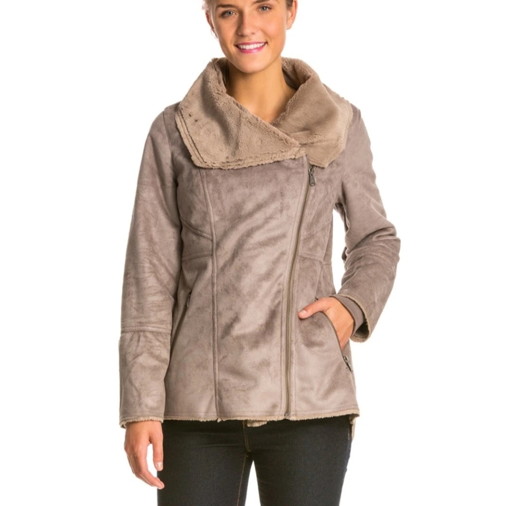 PRANA Earth Gray Lilith Jacket Medium